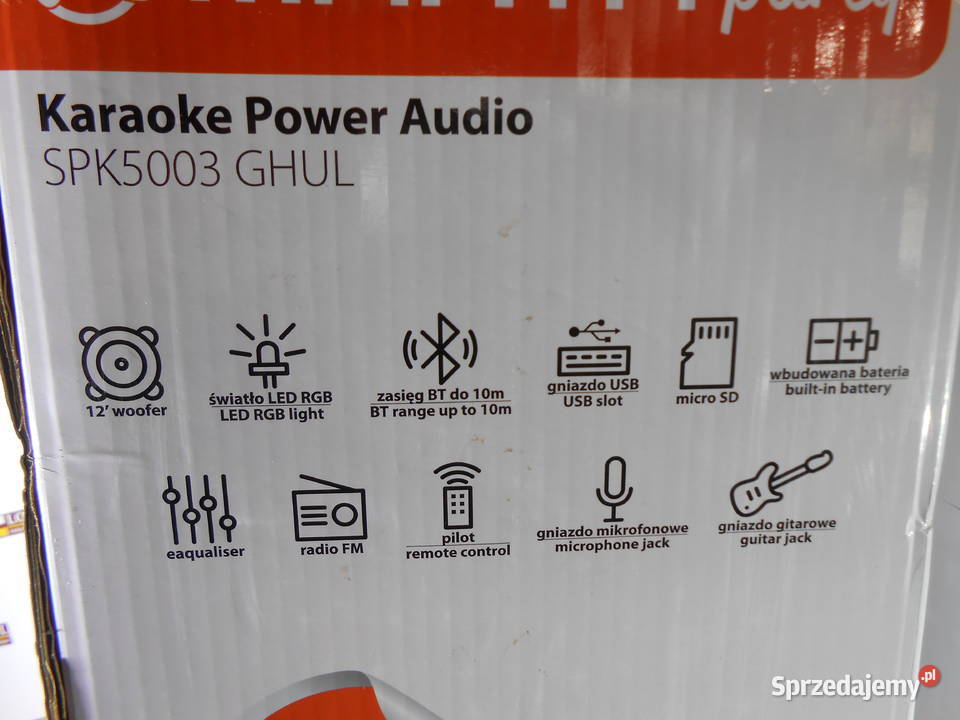 Głośnik Power Audio MANTA Słuchawki i głośniki Katowice