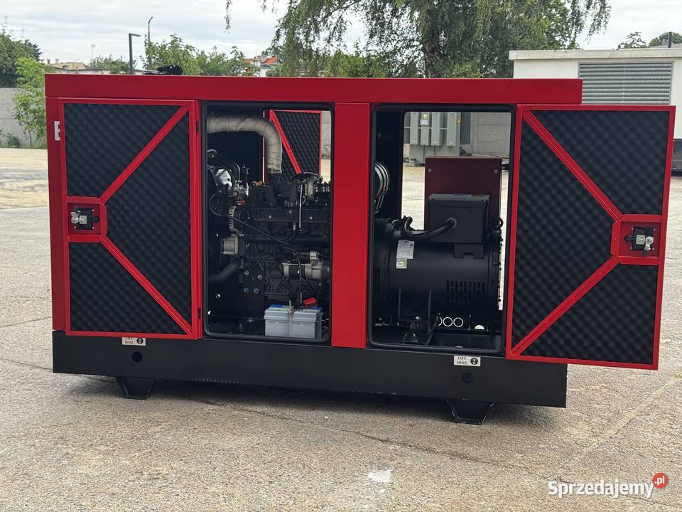 Nowy generator wysokoprężny HYUNDAI 75 kVA z Pleszew