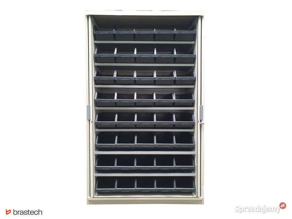 Szafa metalowa z pojemnikami 195 x 120 x 45 Sątoczno
