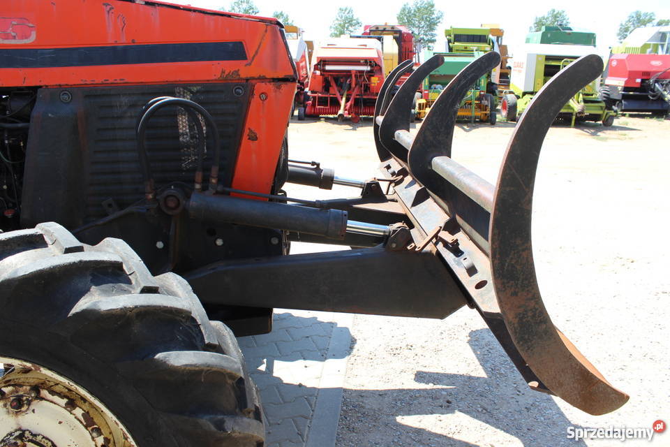 Ursus C385 Leśny traktor z płytą 1650mtg914 Ciągniki podlaskie Sokoły