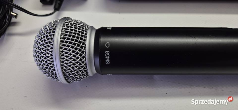 Shure BLX24SM58 mikrofon bezprzewodowy mikrofony Sprzęt estradowy, studyjny i DJ-ski Konin