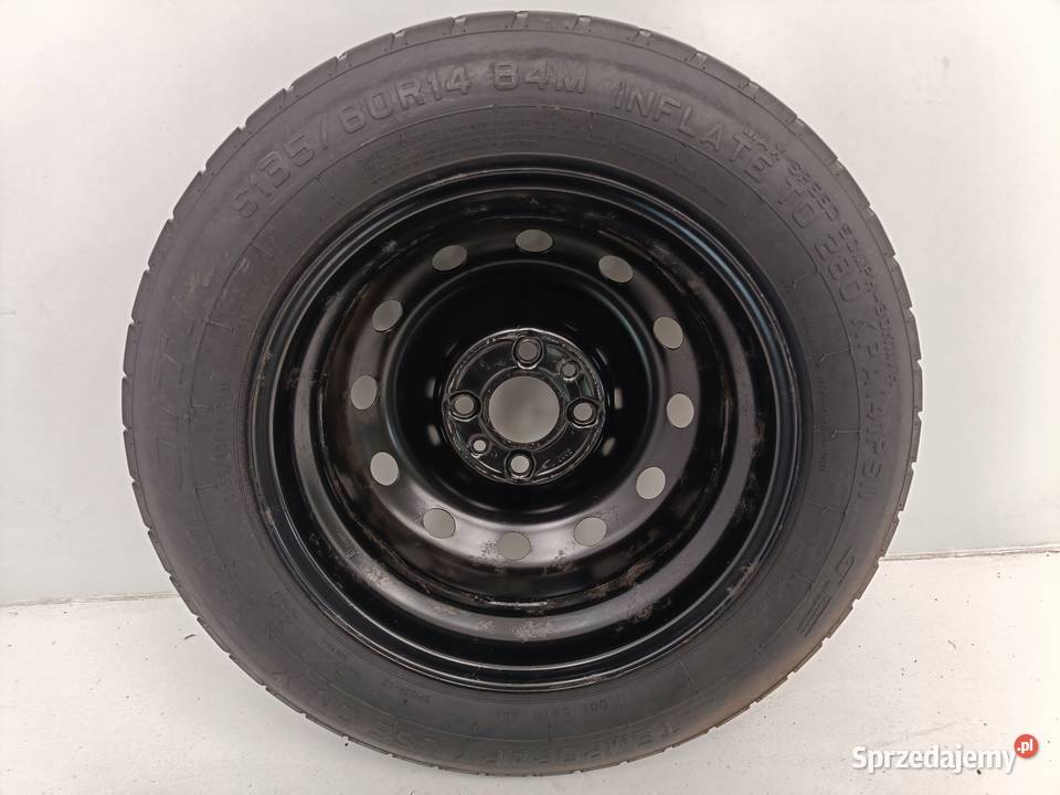 KOŁO DOJAZDOWE Fiat 500 13580 B14 R14 5x98 Chełm sprzedam