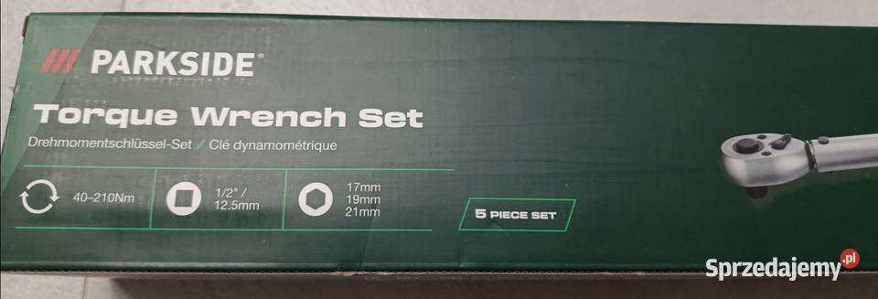 PARKSIDE klucz dynamometryczny 12 40210 Nm nowy