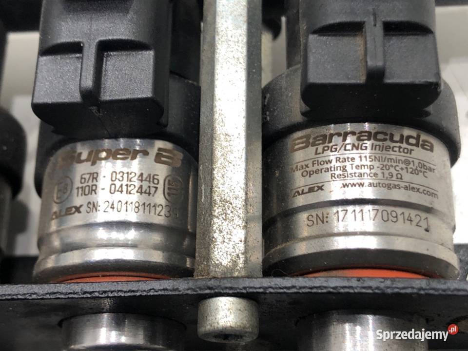 WTRYSKIWACZ LPG BARRACUDA 67R0312446 WTRYSK GAZU osobowe