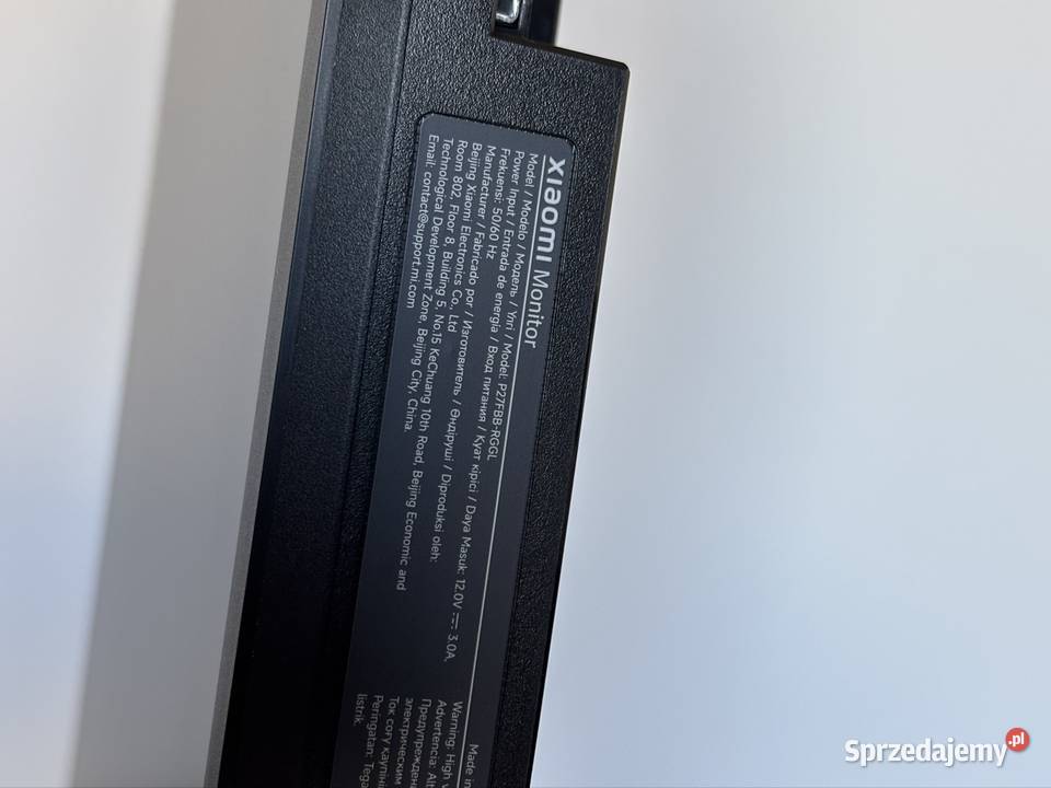 Monitor 27 Xiaomi G27i IPS 165hz 1920x1080 Szczecin sprzedam