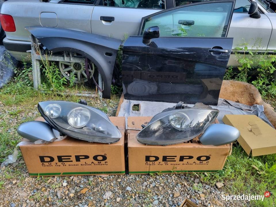 Seat Leon 2 Lampa Lampy Przod Zwykłe H7 Drzwi Błotniki Karoseria