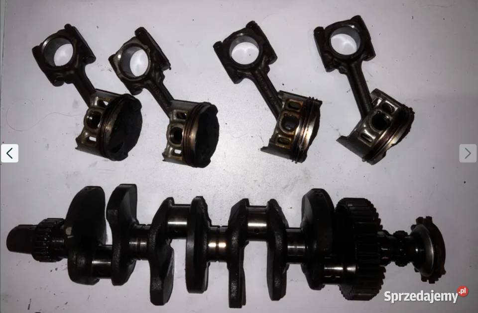 wał korbowy korbowody Honda CBF 600 PC38 wielkopolskie