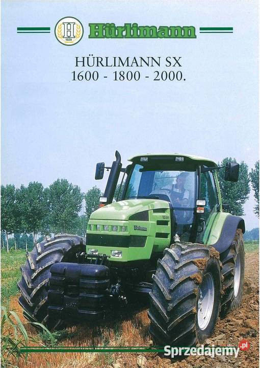 Katalog części Hurlimann napraw ciągnik wielkopolskie Szamotuły sprzedam