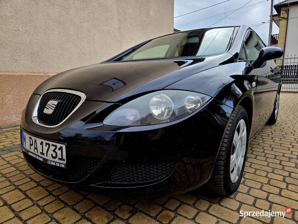 Seat Leon 16mpi bez korozji bezwypadkowy immobilizer Motoryzacja Niepołomice