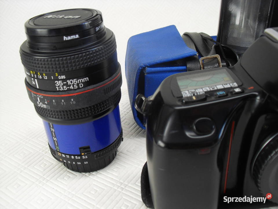 NIKON F 70 OBIEKTYW FLESZ 2 dolnośląskie sprzedam