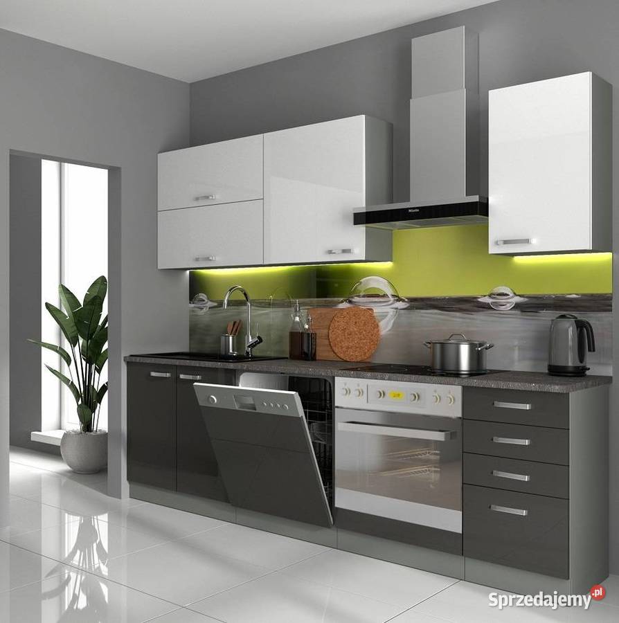 Mebleszafki kuchenne kuchnia Karmen Grey