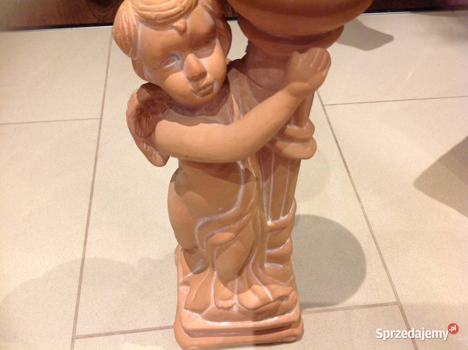 Figurka Do Ogrodu Aniołek Dekoracja Nowa Sól