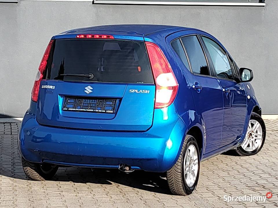 SUZUKI SPLASH 10 BENZYNA aluminiowe felgi wielkopolskie Leszno