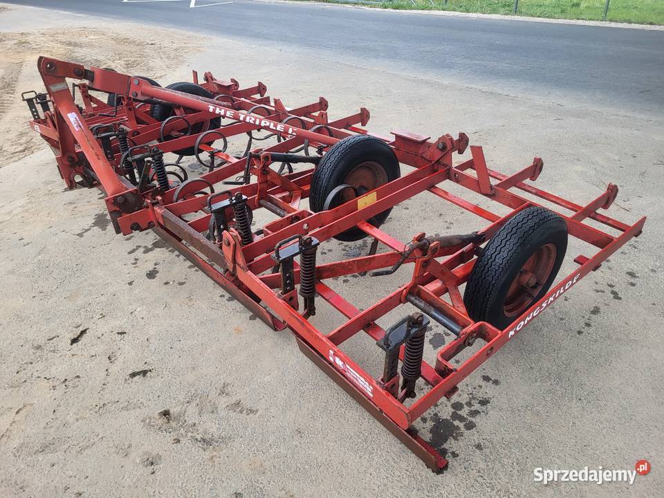 Agregat 43m składany Agregat konskidle z włoką i Kongskilde Agregaty Wąbrzeźno