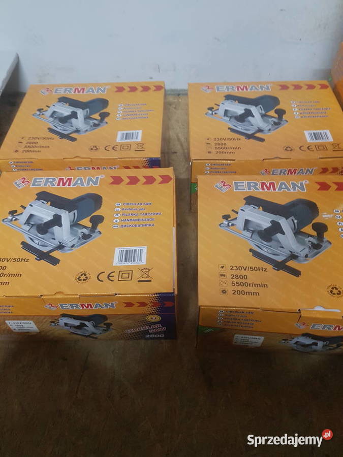 PILARKA TARCZOWA RĘCZNA ERMAN 2w1MOCOWANIETARCZA