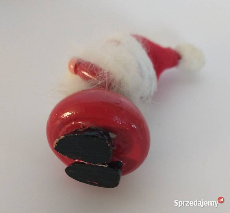 Stary drewniany Mikołaj