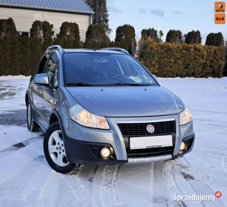 Fiat Sedici Alu 4 x 4 G a z EURO 5 Italy benzyna+LPG Nowy Sącz