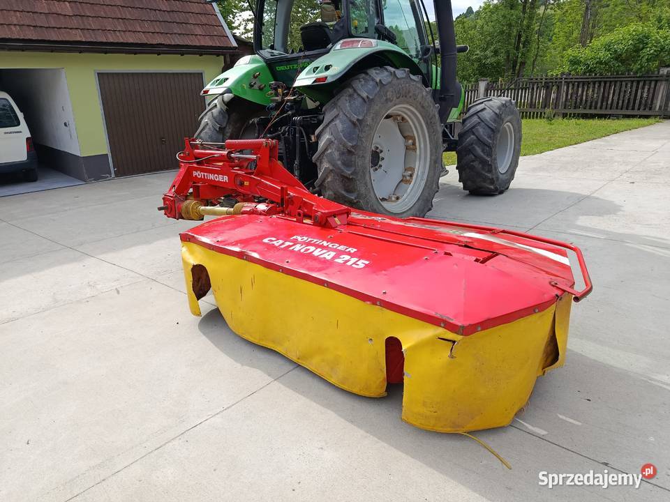 Kosiarka dyskowa Pttinger Nova Cat 215 nieuszkodzony Niecew