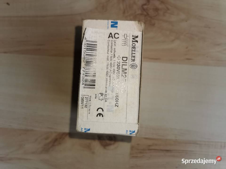 Stycznik DILM 2510 11kW cewka 230V AC 1NO Kiełczów