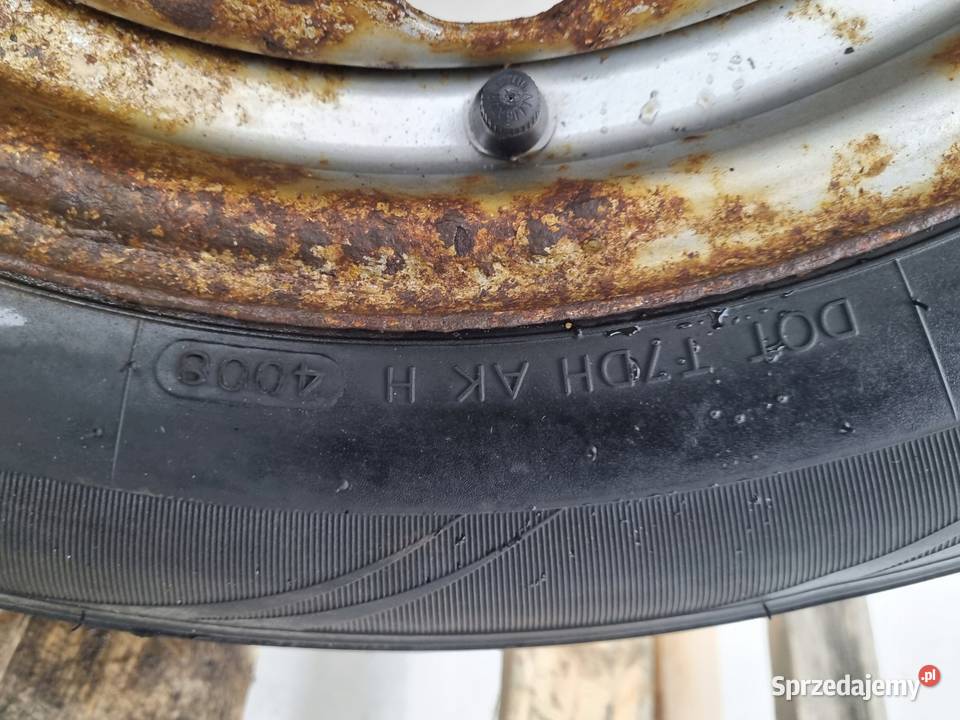 VW Caddy III KOŁO ZAPASOWE Zapas 19565 R15 5x112 stalowe