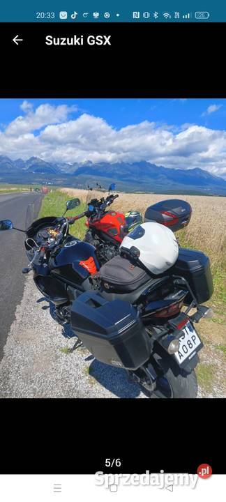 Suzuki gsx 1250 fa 2011 podkarpackie Pysznica