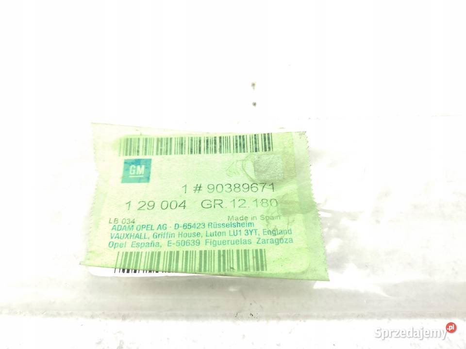 USZCZELKA SZYBY KLAPY BAGAŻNIKA DOLNA OPEL CORSA