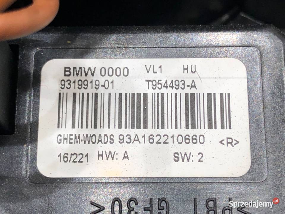 DMUCHAWA NAWIEWU BMW F36 9319919 WENTYLATOR