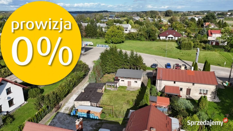 Dom w centrum Nowej Wsi z zabudowaniami węglowe Nowa Wieś sprzedam
