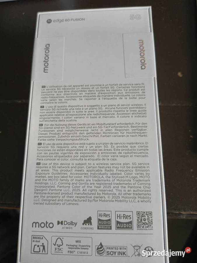 Motorola 60 Fusion sprzedam