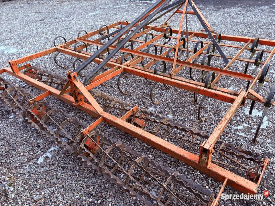 Agregat Uprawowy 3m wysoka sprężyna podwójne Wilczyn