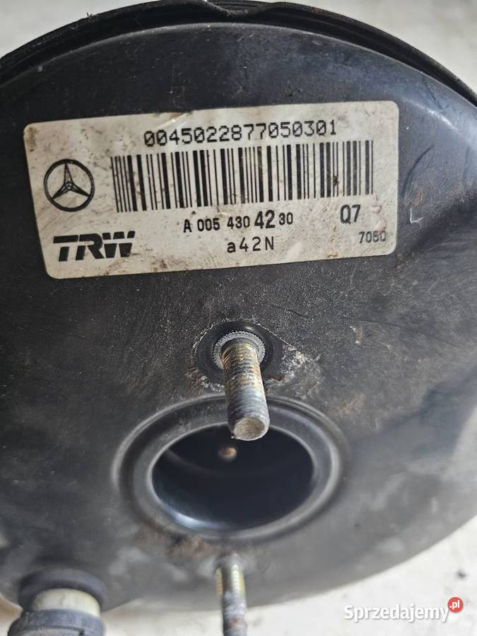 Serwo mercedes aklasa A 005 430 42 30 osobowe Wspomaganie hamulca Łagów