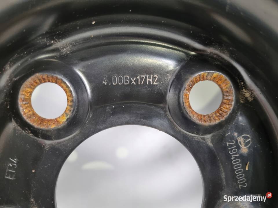 KOŁO DOJAZDOWE Mercedes W211 C219 15570 R17 Chełm