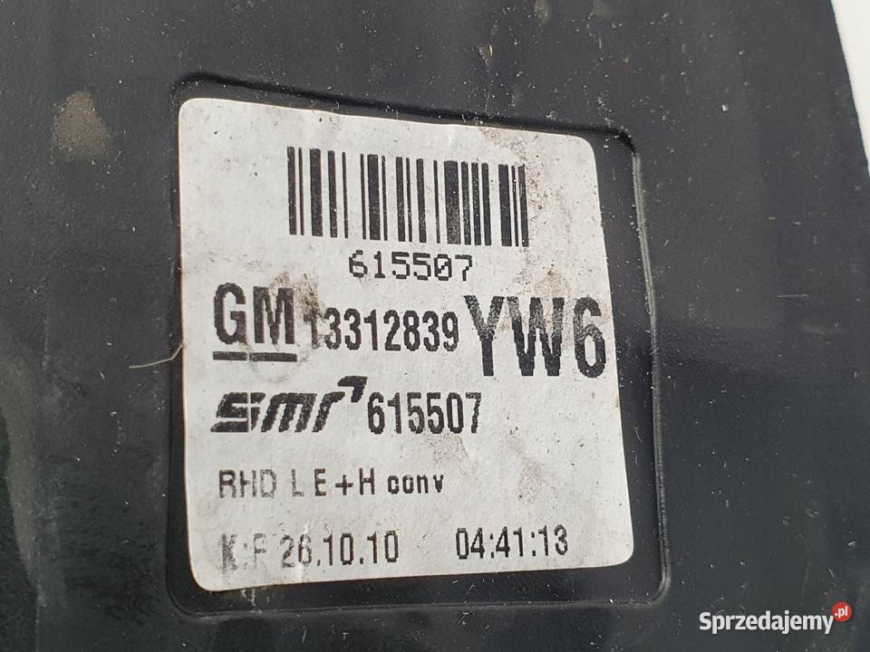 LUSTERKO LEWE Opel Zafira B lift 0814 LUSTERKO 5 lubelskie sprzedam