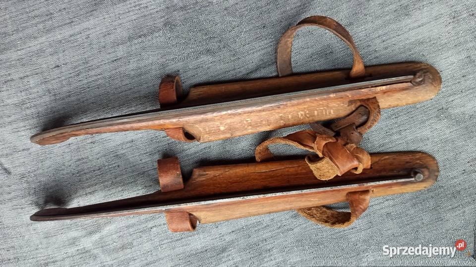 Stare drewniane łyżwy Wrocław