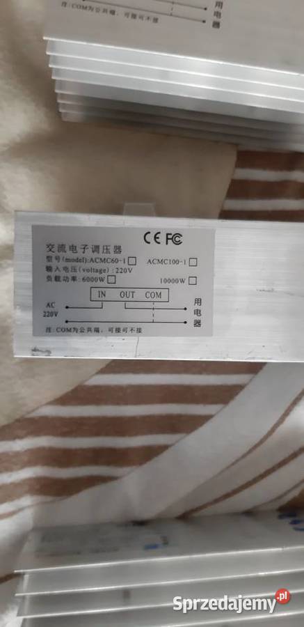 Regulator do fotowoltaiki 253V śląskie Górki Małe sprzedam