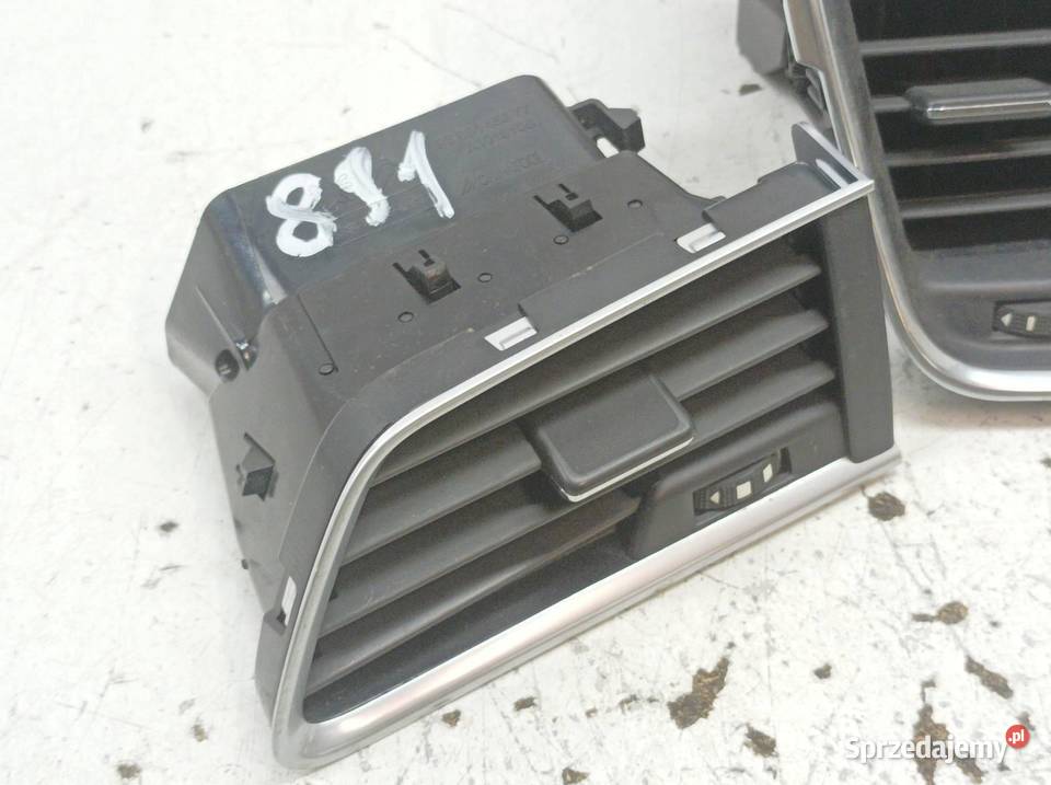 KRATKI NAWIEWU ŚRODKOWA LEWA PRAWA KOMPLET DESKI Kratki nawiewu