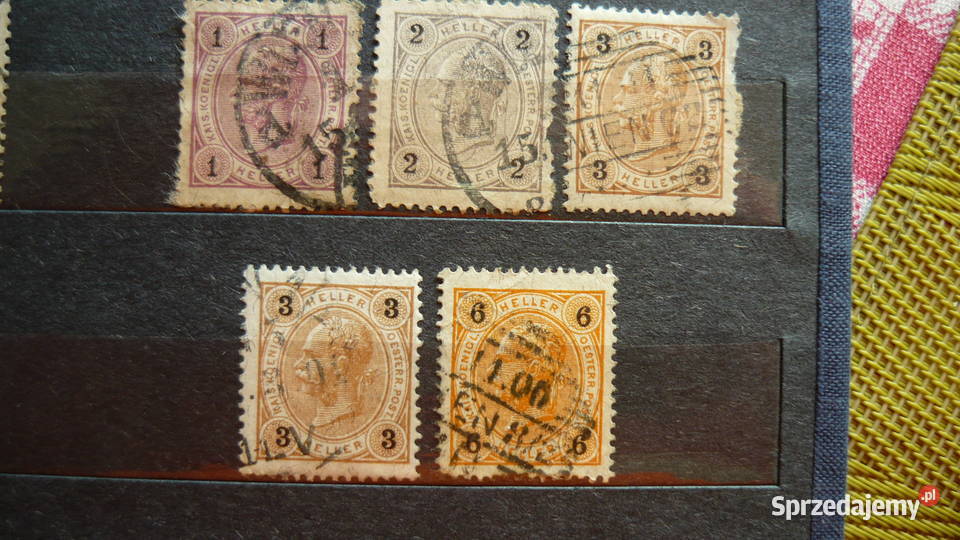 Znaczki Heller 5 sprzedam