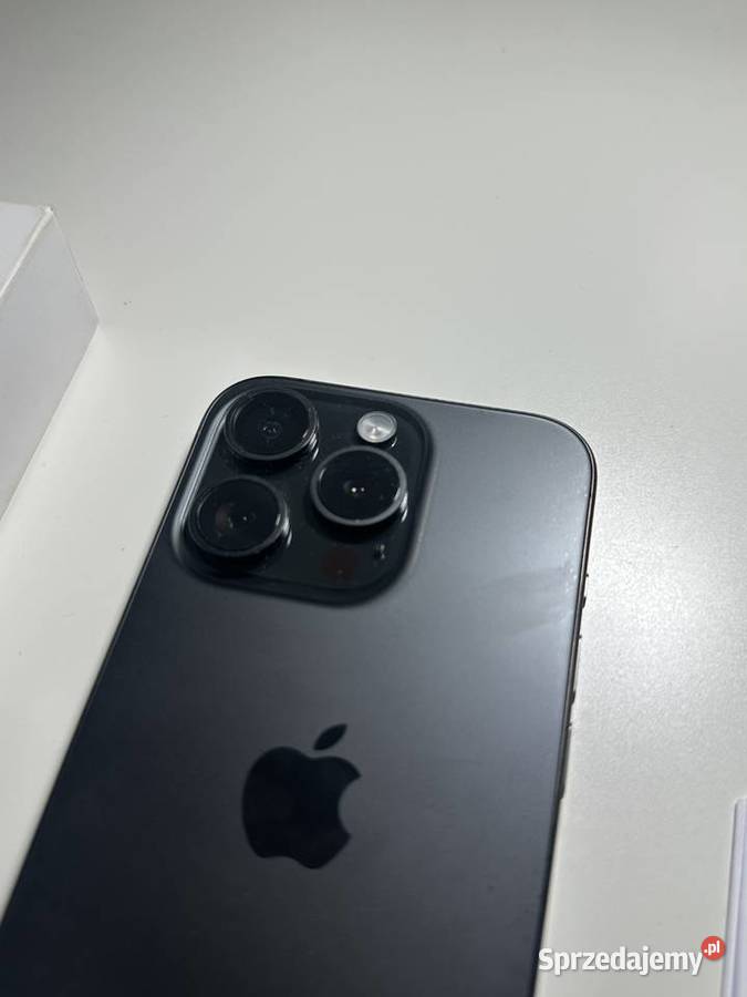 Sprzedam iPhone 15 Pro 128GB Black Titanium 87 Nowa Sarzyna sprzedam