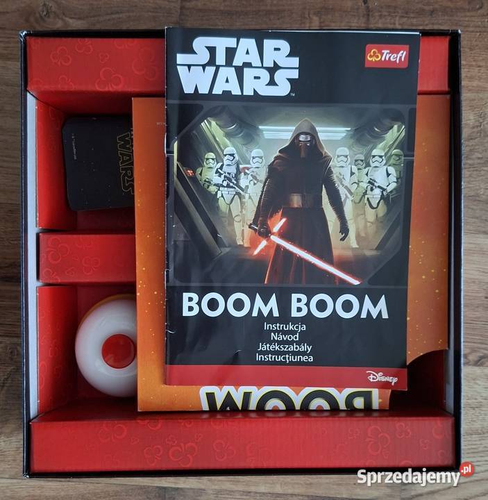 Star Wars Boom Boom Przebudzenie Mocy gra Wiek od 6 lubuskie Zielona Góra sprzedam