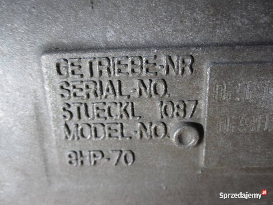 RANGE ROVER SPORT 30 D 306DT 241 skrzynia biegów