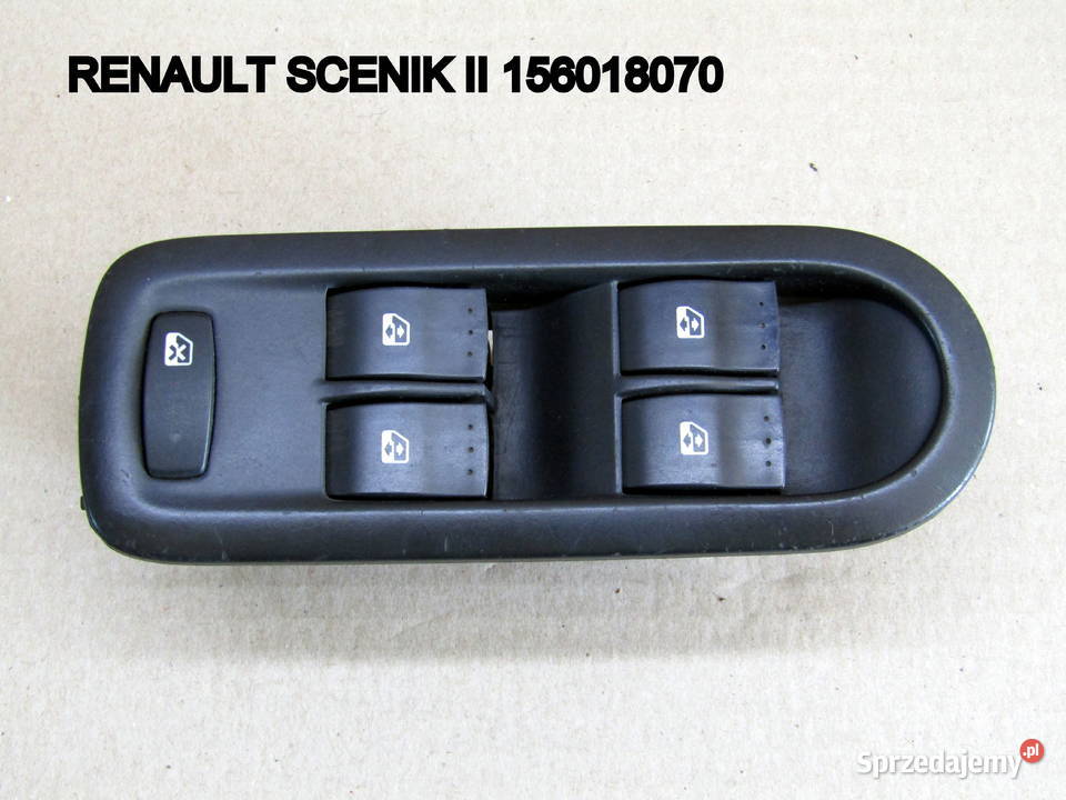 PANEL STEROWANIA SZYBAMI RENAULT SCENIC II Mysłaków