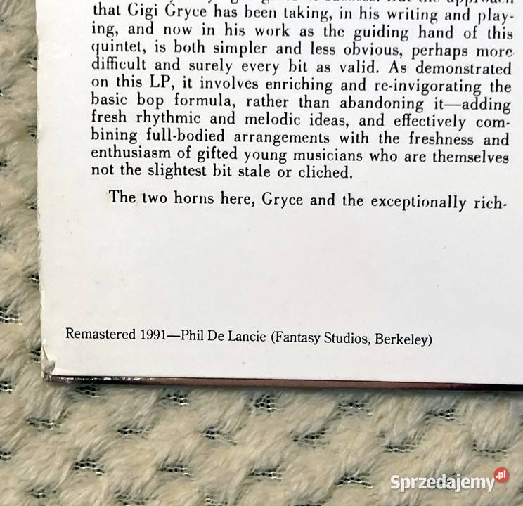 Gigi Gryce And The Jazz Lab Quintet jazz Płyty i kasety Szczecin