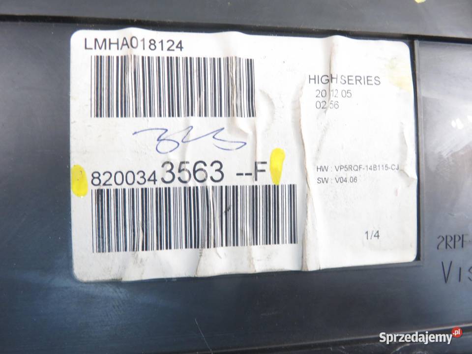 LICZNIK RENAULT CLIO III 15 dCi 68 K9K 768 małopolskie