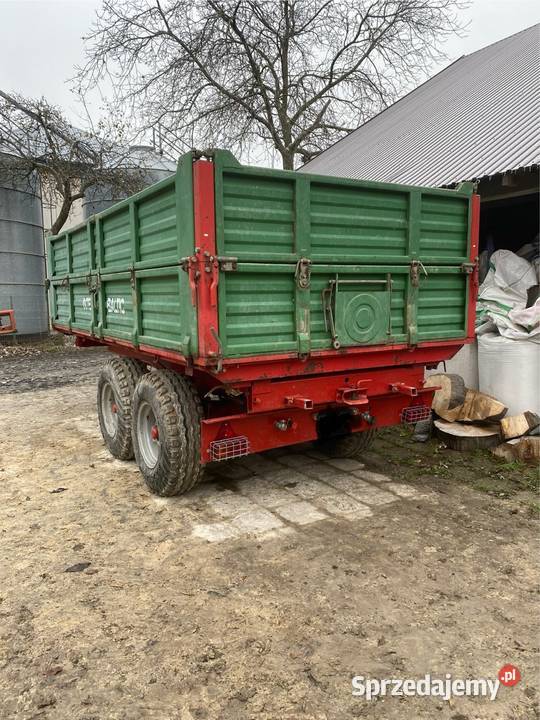 Przyczepa tandem 8t nieuszkodzony Krynice sprzedam