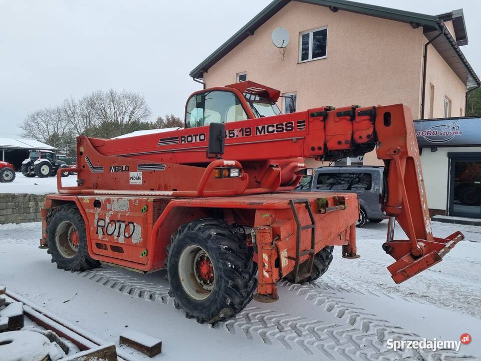 Merlo Roto 4519 MCSS Obrotowa Ładowarka Motoryzacja Laskowiec sprzedam