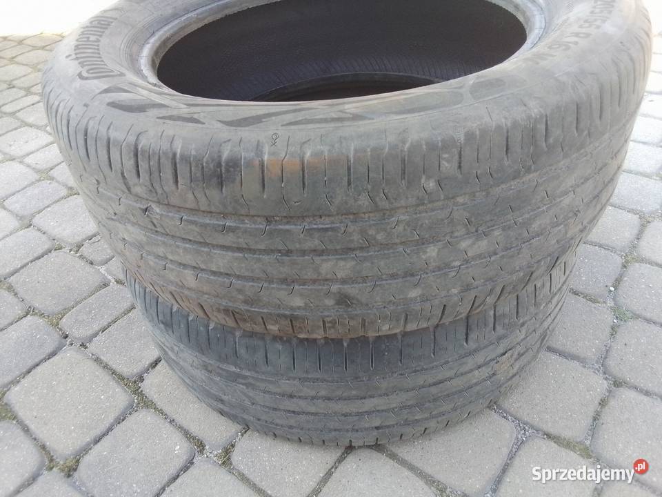 Używane opony letnie Continental bieżnik 4mm 2 mazowieckie Warszawa