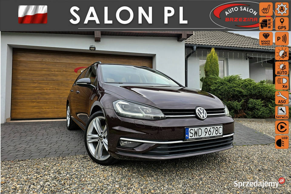 Volkswagen Golf automat nawigacja Full Led VII elektrochrom. lusterko wst. Rydułtowy