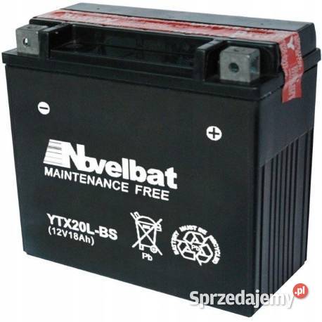 Akumulator NOVELBAT YTX20LBS 12V 18Ah 250A