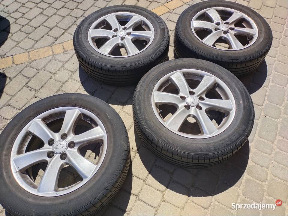 Felgi aluminiowe z kołami SsangYoung Korando osobowe Bydgoszcz sprzedam