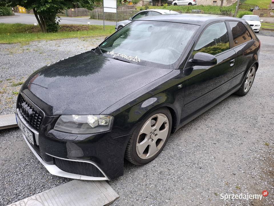 Audi A3 18 turbo 160 sline oryginalny ABE S3 Rok produkcji 2007 dolnośląskie Strzegom